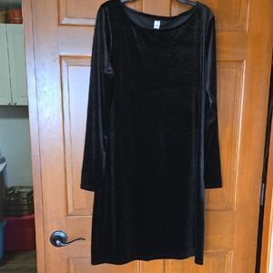 Old Navy black velvet